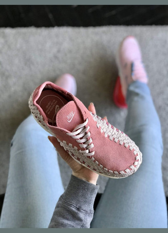 Кросівки жіночі Nike Footscape Woven pink | Найк футскейп рожеві No Brand рожеві демісезони (307397754)