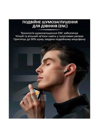 Бездротові навушники LX-10 TWS Earbuds з LED дисплеєм Bluetooth чорний No Brand (329058964)
