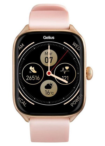 Смарт часы Pro GPSW012 (Amazwatch GTS) Gold Rose Gelius (282001402)