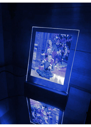 Фотоакрил з підсвіткою (фото на акрилі + підсвітка з пультом ДУ) Creative (360689083)