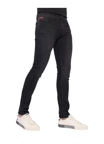 Черные джинсы-скинни мужские облегающие Lee Cooper