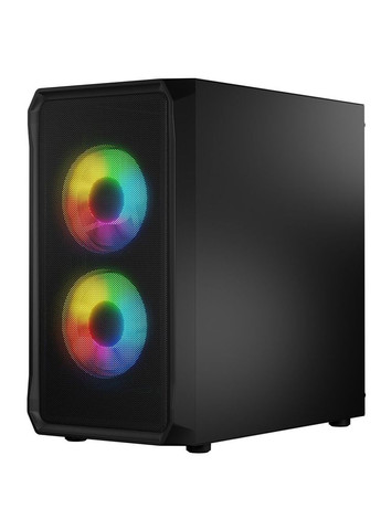 Корпус PORTOS MESH+GLASS ARGB fans 3x120mm BLACK без БП mATX Logic Concept (316035656)