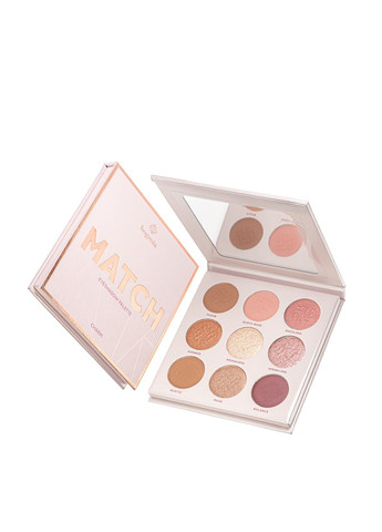 Палетка тіней для повік Match 9 відтінків BG 904, Bogenia (333331653)