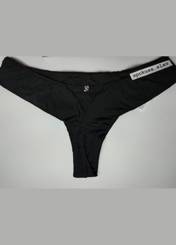 Изумительные женские черные трусики-стринги 6034 лейлив Leilieve (324833007)