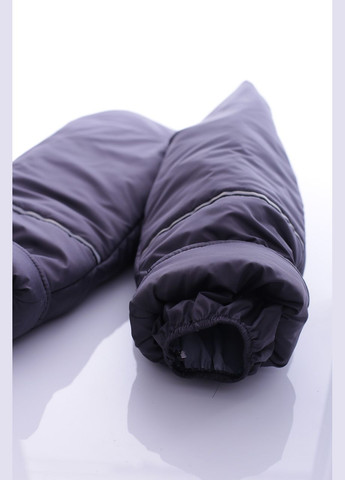 Серый зимний комбинезон на синтепоне для мальчика с принтом football оригинал серый 104 см (41670) BABYKROHA