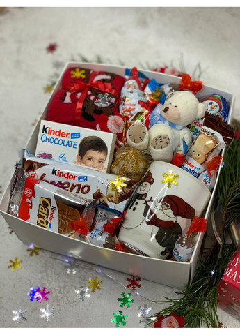 Подарочный бокс со сладостями новогодний набор Seli No Brand (393503142)