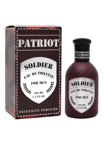 Туалетная вода мужская Soldier Patriot - 100 мл Famille Grasse Parfums (308061268)