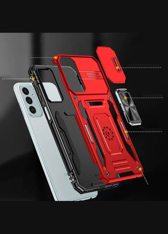 Ударопрочный чехол Camshield Army Ring для Samsung Galaxy A26 5G Red No Brand (344464942)