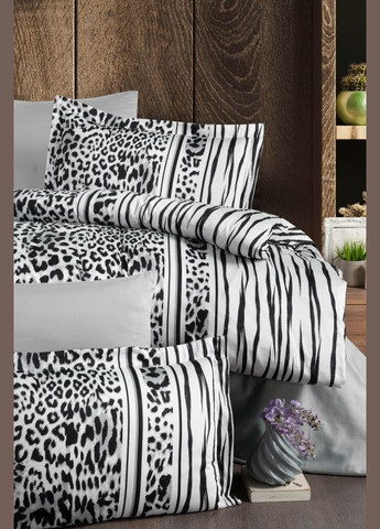 Постельное белье сатин — Leopard Black евро. First Choice (304574435)