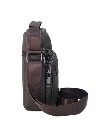 Сумка чоловіча барсетка з натуральної шкіри Qvant 1436к - Коричнева Tiding Барсетка (366889821)