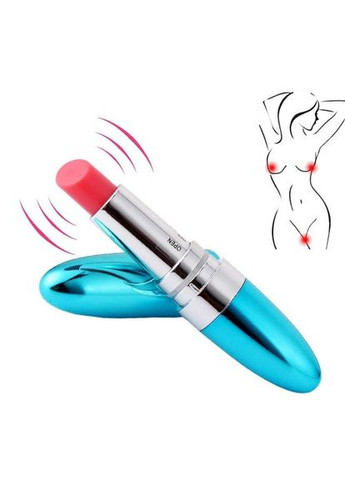 Вібратор для клітора помада Max Fucktor 2 дівчині на подарунок Lovetoy (303895546)