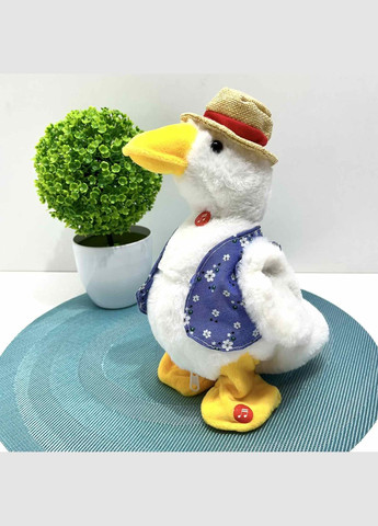 Іграшка Гусак повторюшка музичний ходить Білий (777-2) No Brand (304545998)