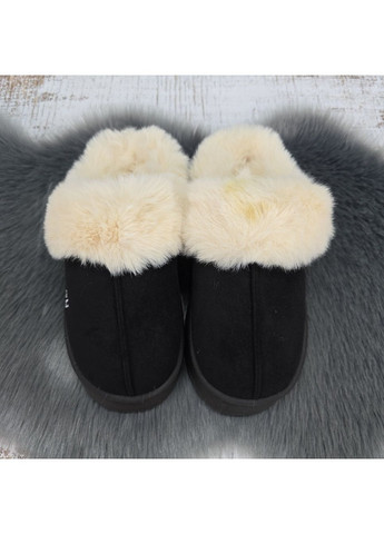 Черные тапочки домашние Fashion