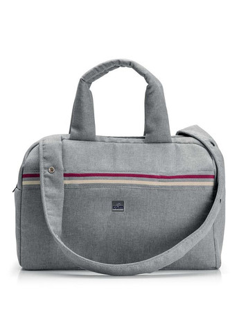 Коляска 2 в 1 TECHNO MILANO, рама золотиста, колір сірий зі смужкою (805T/V93/978/553K) CAM (307836287)