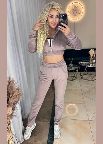 Велюровый женский костюм Adelante (317292361)