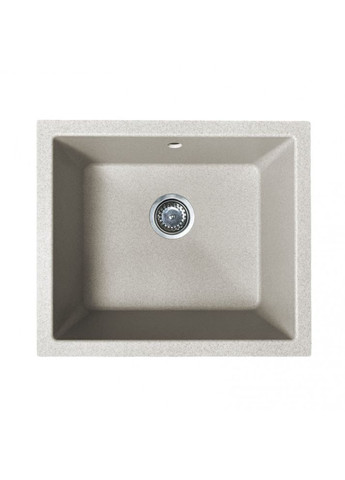Кухонная мойка из искусственного камня/кварцевая 530х455х200мм, квадратная Catalana Terra Серо-бежевая (31920530455) Adamant (369798608)