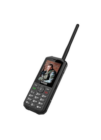 Мобильный телефон (4827798466612) Sigma X-treme PA68 WAVE Black (326595511)