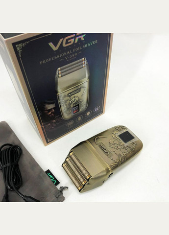 Электробритва V-349 шейвер, тройное лезвие VGR (364665381)
