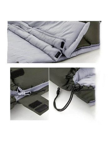 Спальный мешок U150 NH20MSD07 (11°C) левый зеленый 220 см (6927595764398-L) Naturehike (360642978)