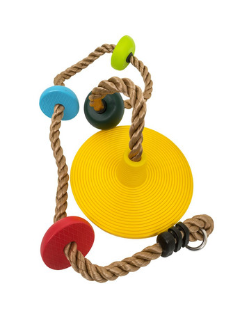 Канат для скалолазания MONKEY с платформами и дисковым сиденьем для детской площадки WCG (346533495)