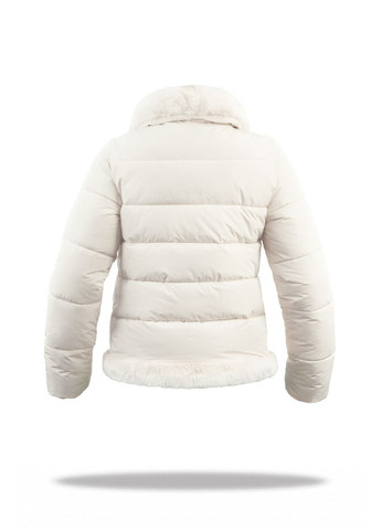 Молочна куртка жіноча uf 20805 молочна Freever