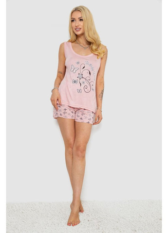 Рожева всесезон піжама жіноча з принтом Sport Line