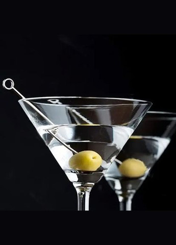 Шпажка металева Bar House для коктейлю кільце Сріблястий No Brand (340689295)