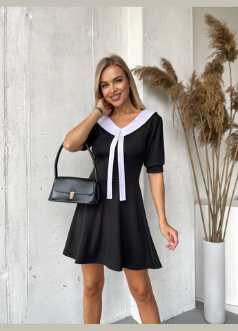 Чорна повсякденний сукня жіноча Україна однотонна