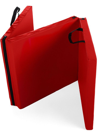 Мат гимнастический жесткий 5см красный Gymtek (369616561)