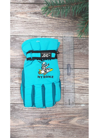 Балоновые перчатки на флисе для мальчиков и девочек 5-8 лет No Brand (361665201)