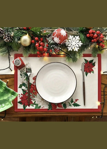 Рождественская подставка для посуды 4 шт. China (345751176)