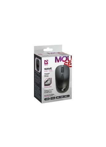 Мишка (ek11418) Defender Wave MM-995 Silent Wireless Black (392046768)