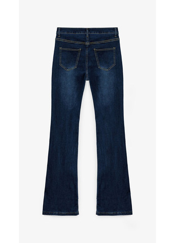 Джинсы однотонные клеш женские 1925 Синий shop (2000999193507) No Brand - (362746008)