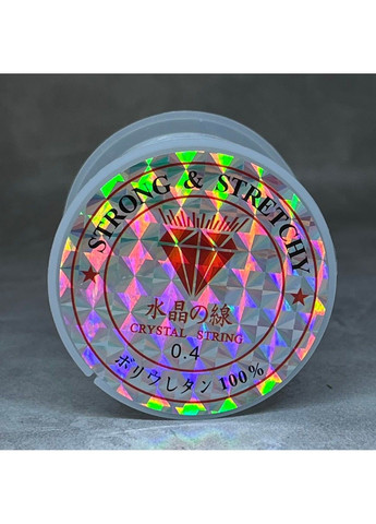 Волосінь (Мононитка) -прозора, d-0.4 мм, бобіна ≈29,5 м, 1 шт No Brand (318093425)