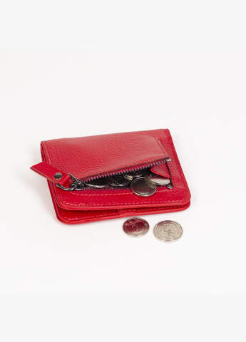 Маленький женский кожаный кошелек 532-004-006 красный Butun (293246724)