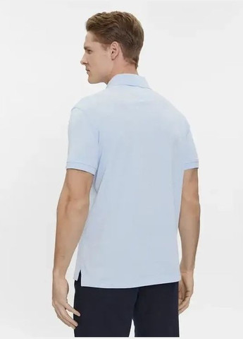 Голубой футболка-поло мужское для мужчин Tommy Hilfiger