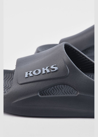 Серые кэжуал шлепанцы мужские пена серого цвета Let's Shop