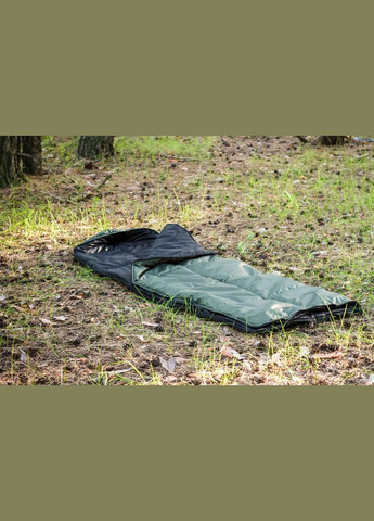 Спальний мішок ЛІТО (ковдра з капюшоном), Хакі, 73 см Украина ТД (318016657)