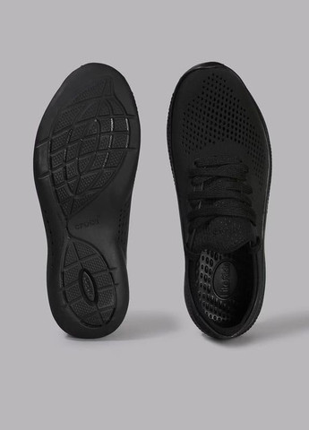 Черные крокс literide 360 крокс кроссовки лайтрайл 360 Crocs