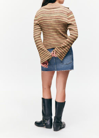 Коричневый демисезонный кардиган H&M