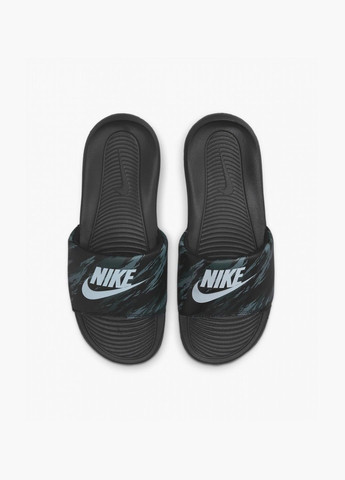 Черные мужские тапочки victori one printed slides black cn9678-009 Nike