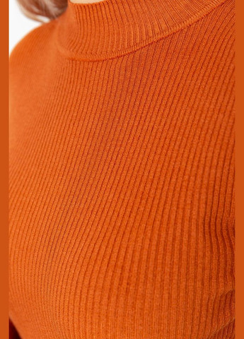 Водолазка жіноча в рубчик, колір темно-кораловий, Ager (290665330)