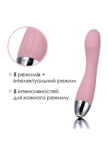 Вібратор для точки G з інтелектуальним режимом Amy Plink SO4823 Svakom (303884632)
