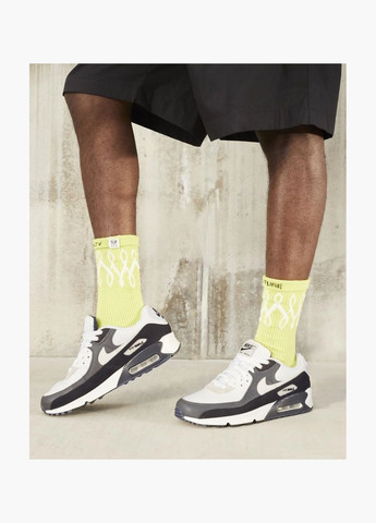 Сірі кросівки чоловічі air max 90 grey/white dz3522-002 Nike