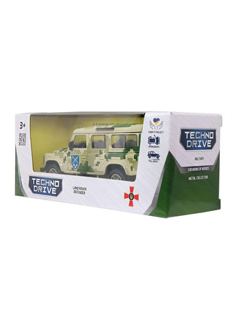 Игрушка Машинка серии Шевроны Героев - Land Rover Defender - ОК Восток (250396UM) TechnoDrive (362438751)