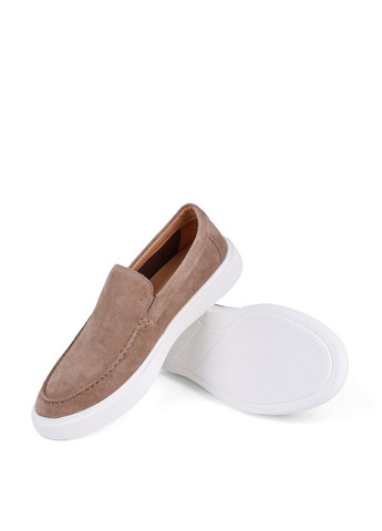 Чоловічі Туфлі M307AB-204-MU26 SS25 Бежевий Замша MIRATON (325609244)