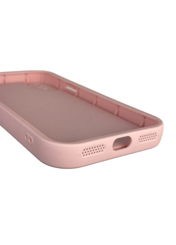 Чохол силіконовий Soft Touch з 3D принтом для iPhone X рожевий (Повний захист камери) Apple (370671588)