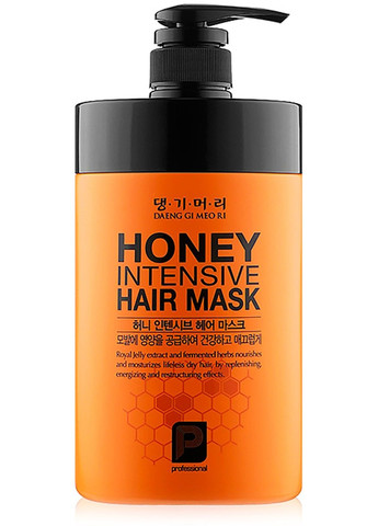 Маска для відновлення волосся «Медова терапія» Honey Intensive Hair Mask - 1000 мл Daeng Gi Meo Ri (285813543)