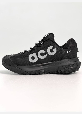 Черные всесезонные кроссовки Vakko Nike ACG Mountain Fly 2 Gore-Tex Black Silver