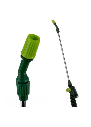 Садовий ручний обприскувач високого тиску з плечовим ременем подовженою штангою шлангом 8 літрів 53x18x18 см (480526-Prob) Unbranded (337017741)